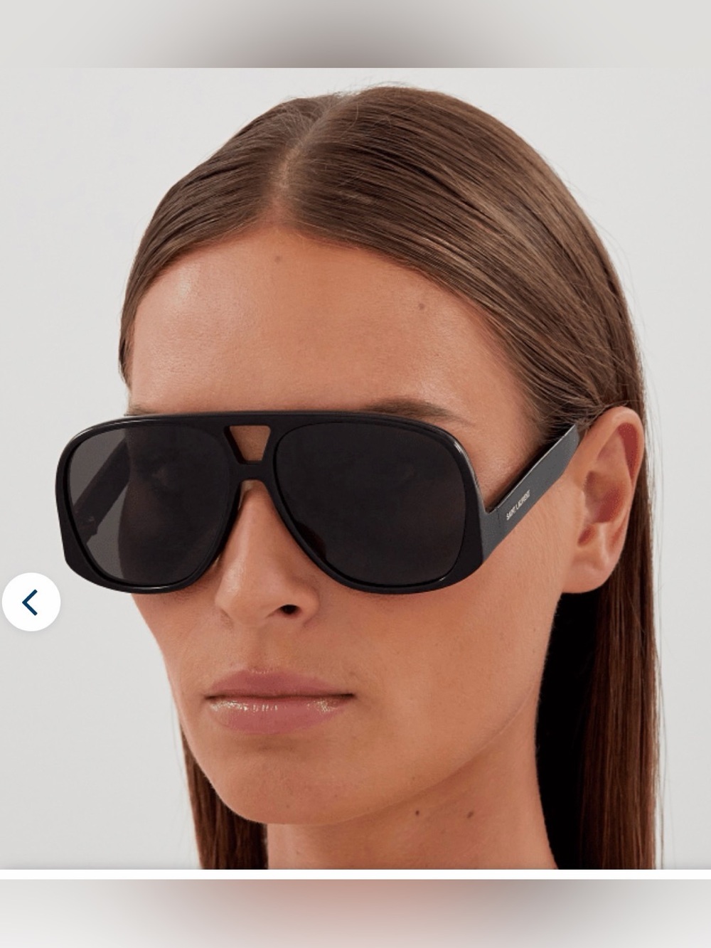 Saint Laurent Solace 652 unisex Oversized Shield Style